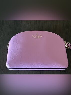 NWOT kate spade New York Lavender Dome Crossbody Bag Dust bag included.
